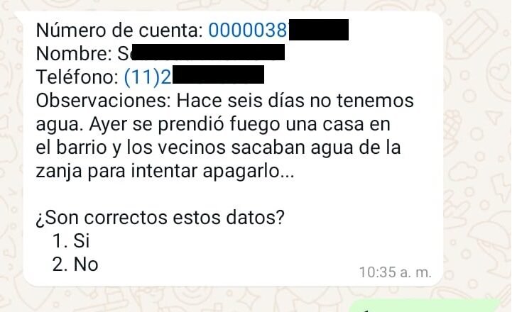 AySA: No solo te miente, sino que, además te aumenta el precio