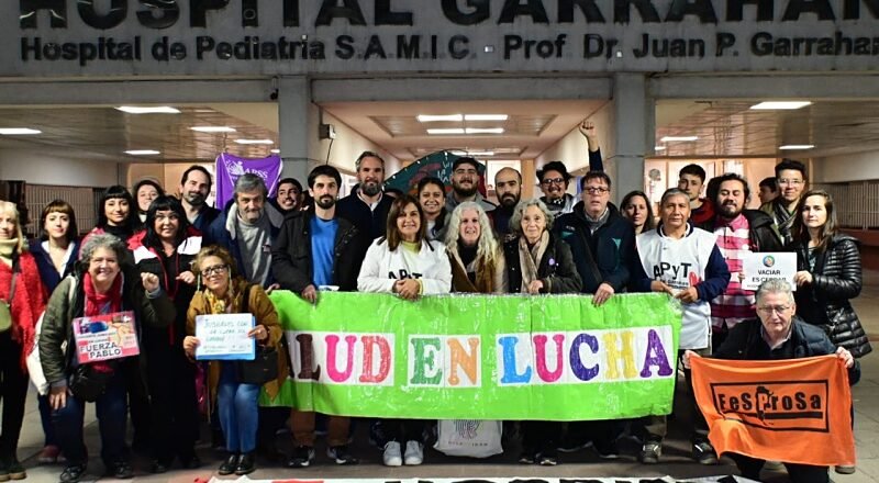 Jornada Nacional de Lucha en defensa del Garrahan y de la salud pública el miércoles 11