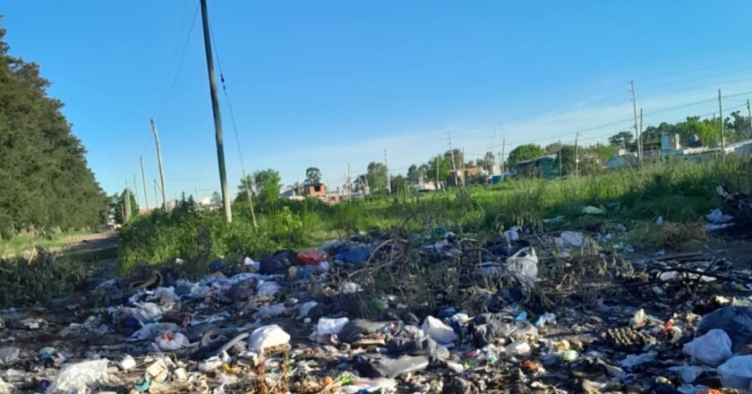 En Varela, “se acuerdan de la limpieza cuando hay elecciones”