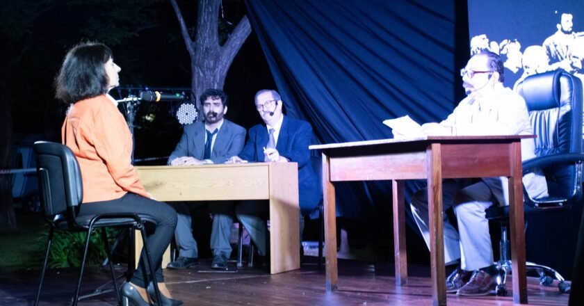 “El Juicio a la Muerte”: la memoria volvió a latir en la Plaza de la Democracia