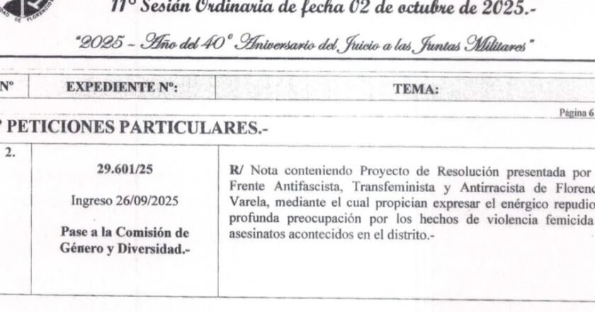 FATA exige la reactivación de la Comisión de Género del HCD: “El silencio institucional también es una forma de violencia”