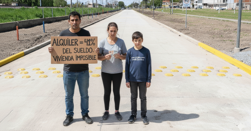 EN LA REGIÓN, SE DEBE DESTINAR EL 41% DEL SALARIO PARA PAGAR EL ALQUILER