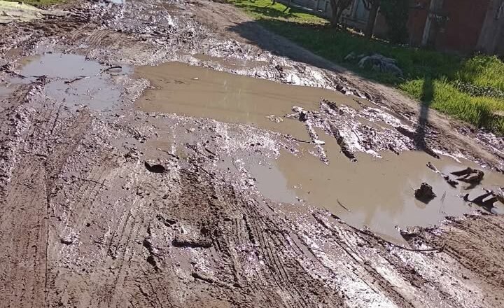 San Jorge: «Estamos cansados de que no vengan a arreglar”