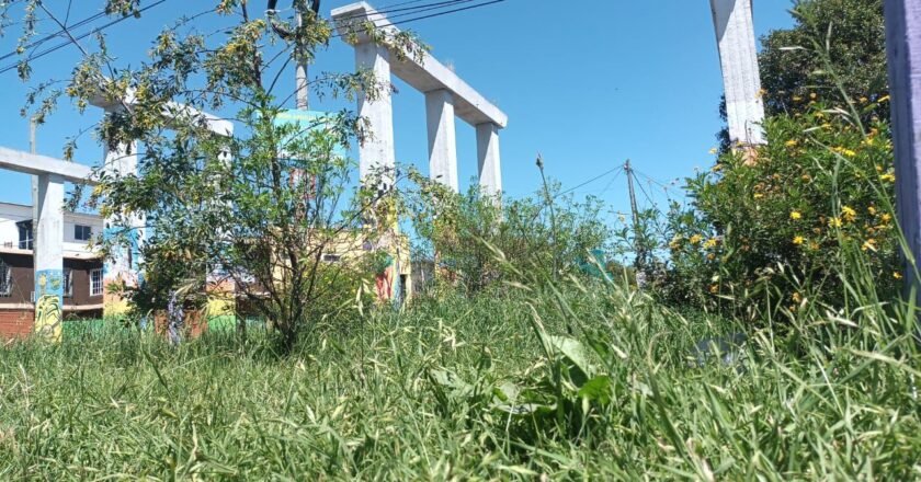 Barrio San Jorge clama por asfalto y cloacas
