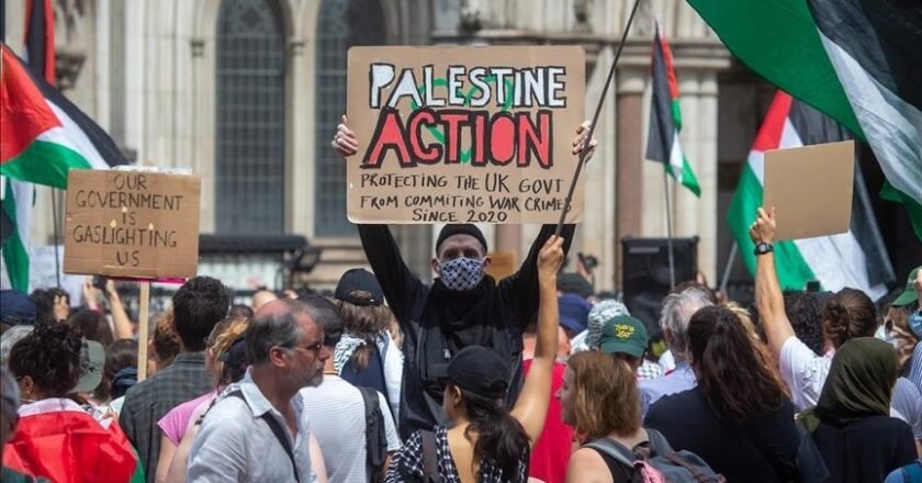 Gran Bretaña a la caza de la agrupación Palestine Action