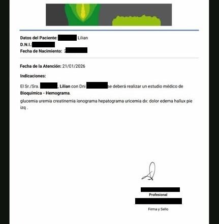 Vecina denuncia que el Hospital no reconoció una derivación de Telemedicina municipal