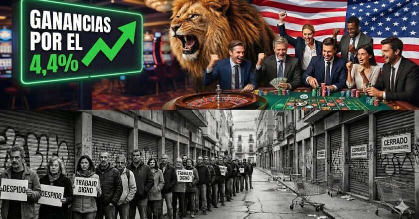 El país crece al ritmo de la timba, los despidos y las persianas bajas