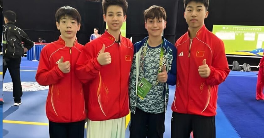 Wushu: el varelense Ian García, entre los mejores del mundo en Changquan