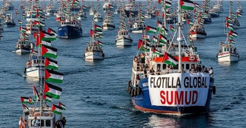 Ramiro Giganti zarpa hacia Gaza: solidaridad que desafía el cerco mediático